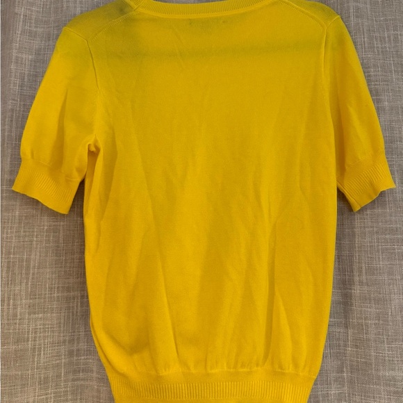 J. Crew Sunlit Yellow Knit Top - Picture 5 of 6